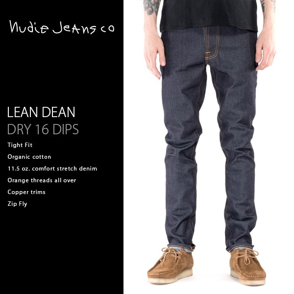 Nudie Jeans ヌーディージーンズ リーンディーン LEAN DEAN DRY 16