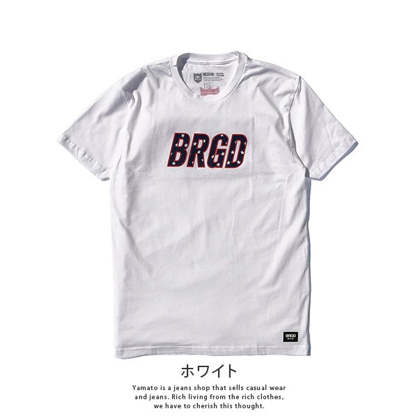 バスブリゲード Tシャツ BASS BRIGADE Tシャツ 半袖 メンズ BRGD STARS TEE バスフィッシング バス釣り ブラックバス  アウトドア BSTRT1