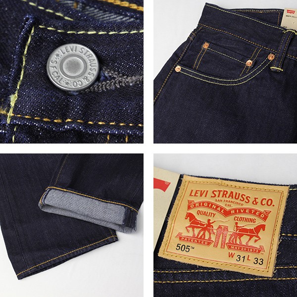 リーバイス 505 ストレートジーンズ リンス EDWIN リーバイス 505 Levi's レギュラーストレート REGULAR