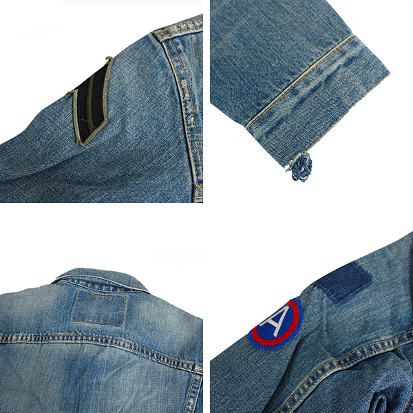 最終値下げ30日まで掲載 リーバイス 3rd デニムジャケット 60s ビッグE Levi's リーバイス LEVI'S 60s 3rd デニムジャケット ボタン裏