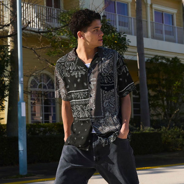 RVCA（ルーカ） メンズ トップス 半袖 シャツ IRON ON SH オープン