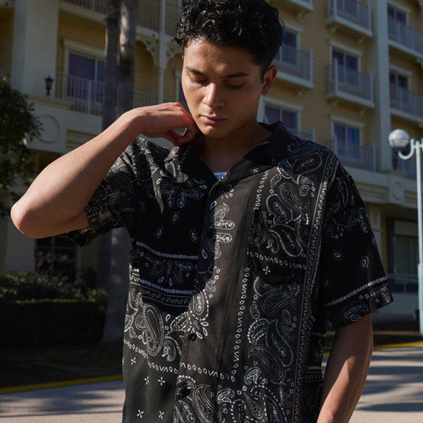 RVCA（ルーカ） メンズ トップス 半袖 シャツ IRON ON SH オープン