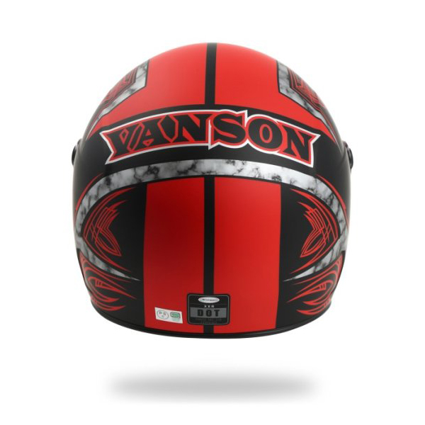 Vanson fighter2 ヴァンソン フルフェイスヘルメット Vanson fighter2 ヴァンソン フルフェイスヘルメット シックな