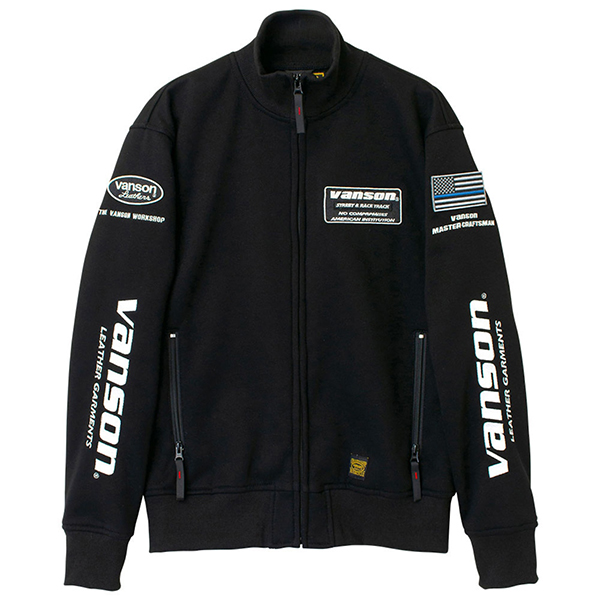 VANSON（バンソン） ヴァンソン トップス スウェットジャケット ジップ