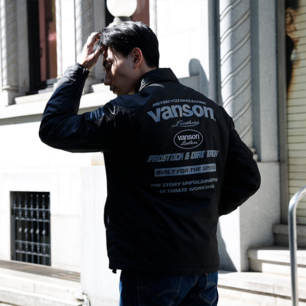 VANSON（バンソン） ヴァンソン アウター コーチジャケット ナイロン