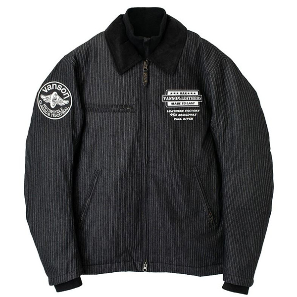 VANSON（バンソン） ヴァンソン カバーオールジャケット バイクウェア