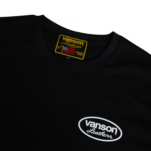 VANSON Tシャツ バンソン メンズ 半袖 メッシュTシャツ バイク