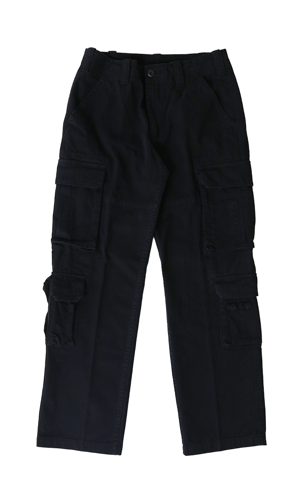 [新品未使用]RCW BLUE LABEL カーゴパンツ　ブラック blue black baby ブルーブラックベイビー カーゴパンツ ウォッシュ加工