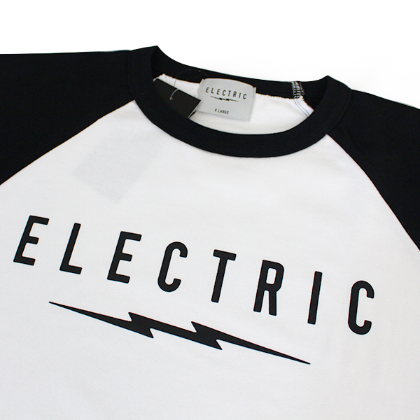 エレクトリック ELECTRIC 2025春夏 UNDERVOLT 3/4 RAGRAN メンズ 七分丈 ラグラン Ｔシャツ トップス ストリート スケーター アウトドア キャンプ 正規品 ELECTRIC エレクトリック メンズ 七分袖 ラグランスリーブ