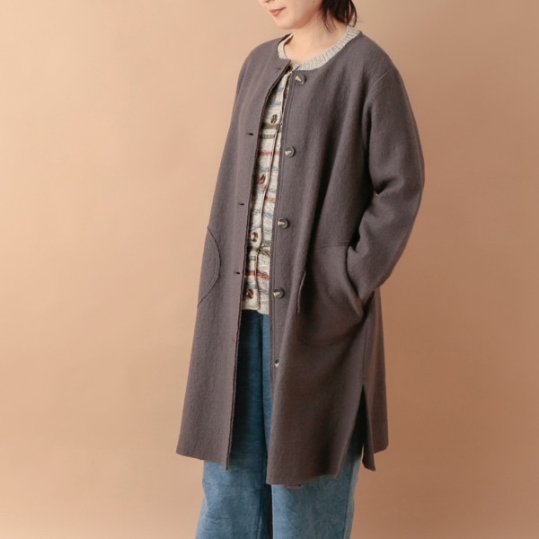 TANABANA タナバナ 東京かんかん レディース poca 縮絨ウール ロング