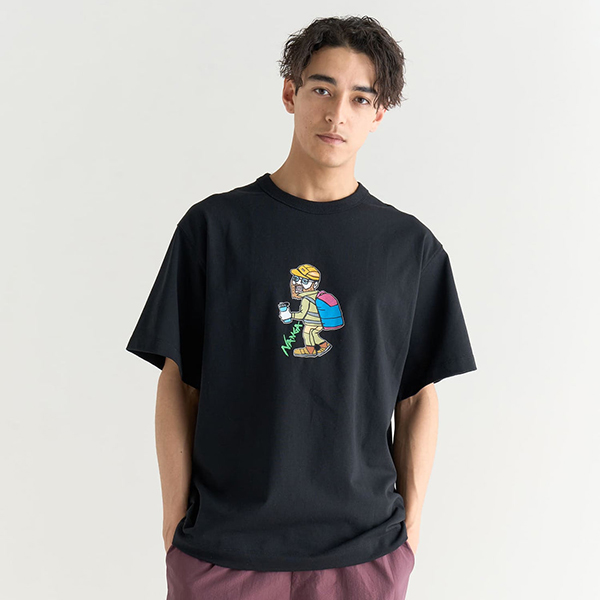 NANGA ナンガ メンズ ユニセックス 半袖 Tシャツ イラスト