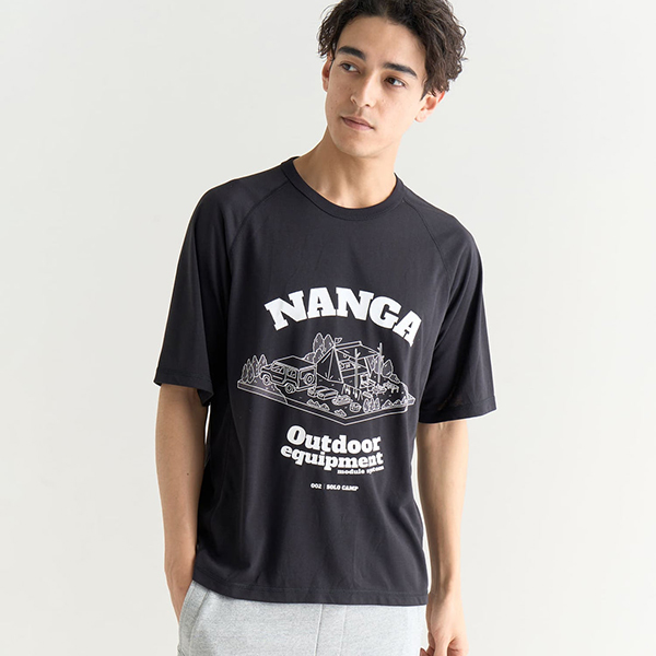 NANGA（ナンガ） 半袖 Tシャツ トップス DRY MIX アウトドア
