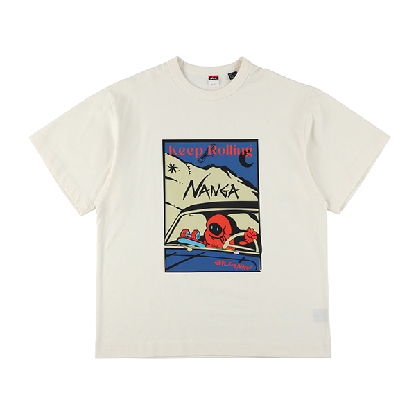 NANGA（ナンガ） Tシャツ 半袖 プリントTシャツ ECO HYBRID KEEP