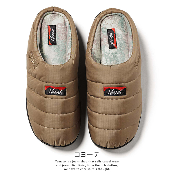 SUBU（スブ） NANGA × ナンガ 冬用サンダル WINTER SANDAL オーロラ