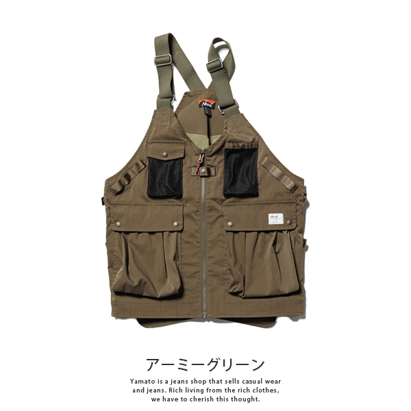 NANGA ナンガ ベスト タキビ TAKIBI タキビリップストップ フィールドベスト TAKIBI RIPSTOP FIELD VEST アウトドア NW2211-1E223 0812 父の日 プレゼント｜jeans-yamato｜02