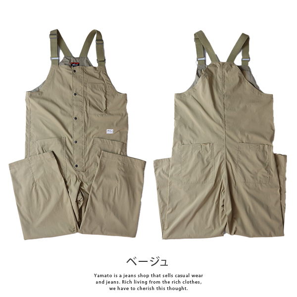 NANGA ナンガ TAKIBI RIPSTOP FIELD OVERALLS タキビ