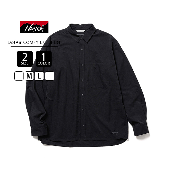 2025春夏新作 ナンガ NANGA シャツ 長袖 カジュアル ドットエア DotAir COMFY L/S SHIRT アウター メンズ 吸汗速乾 軽量 涼しい 春 夏 秋 NW2411-1E905 楽天市場】ナンガ NANGA シャツ 長袖 メンズ ドット エア