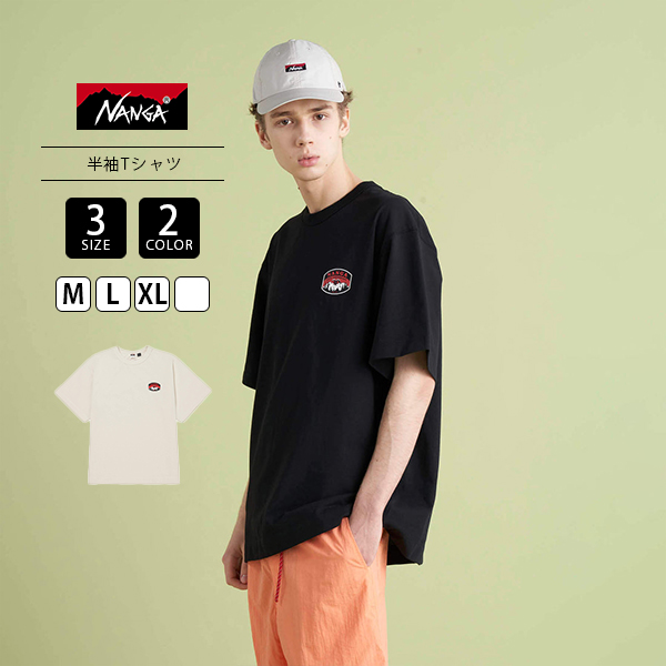 NANGA（ナンガ） 半袖 Tシャツ ECO HYBRID ANNIVERSARY TEE 30周年記念