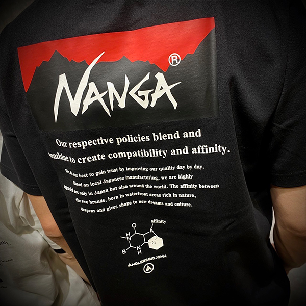 NANGA × ANGLERS BIGJOHN ナンガ アングラーズビッグジョン T