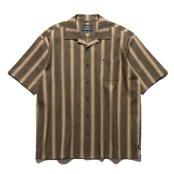 Roark revival オープンカラー半袖シャツ　Ｌ　レーヨン100% ROARK REVIVAL（ロアークリバイバル） ROARK ロアーク メンズ 半袖
