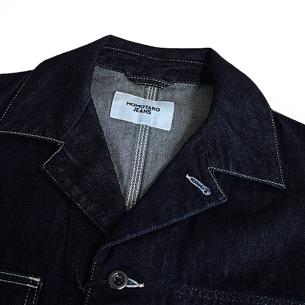 MOMOTARO JEANS ダークデニムジャケット カバーオール XXL DENIM COVERALL – MOMOTARO JEANS