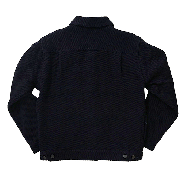 桃太郎ジーンズ MOMOTARO JEANS メンズ ライトアウター SASHIKO JACKET 刺子ジャケット インディゴ ダブルポケット 羽織り MMOT6306 アメカジ カジュアル ワークの画像