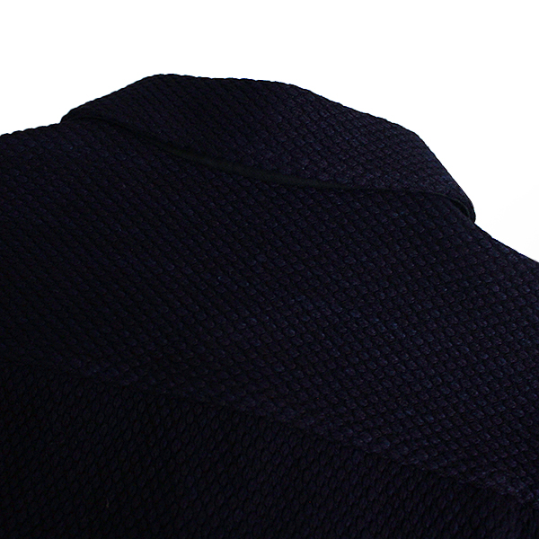 桃太郎ジーンズ MOMOTARO JEANS メンズ ライトアウター SASHIKO JACKET 刺子ジャケット インディゴ ダブルポケット 羽織り MMOT6306 アメカジ カジュアル ワークの画像