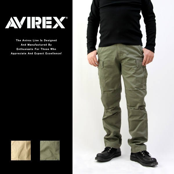 AVIREX カーゴパンツ アビレックス FATIGUE PANTS ファティーグ カーゴ パンツ 6ポケット ストーンウオッシュ ベーシック メンズ  6166110 :6166110:ジーンズショップヤマト - 通販 - Yahoo!ショッピング