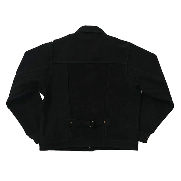 Lee（リー） メンズ レザージャケット 本革 ブラック COWBOY JACKET