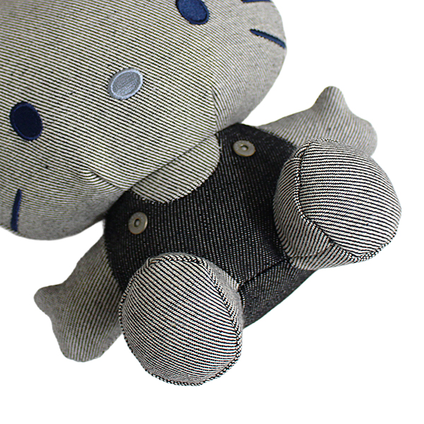 ハローキティ SOMETHING サムシング コラボ デニム ぬいぐるみ ぬい活