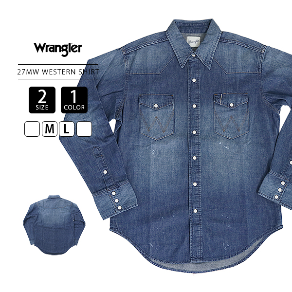 Wrangler（ラングラー） メンズ トップス 長袖 シャツ ウエスタン