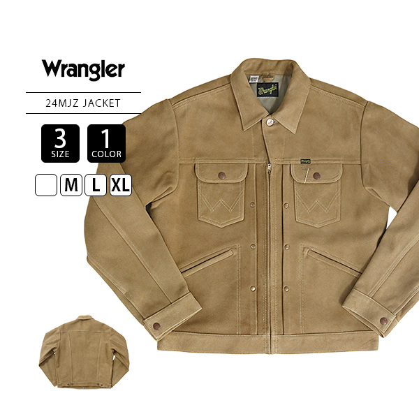 Wrangler（ラングラー） メンズ アウター 24MJZ GOAT SUEDE LEATHER