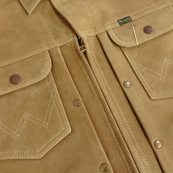 Wrangler（ラングラー） メンズ アウター 24MJZ GOAT SUEDE LEATHER
