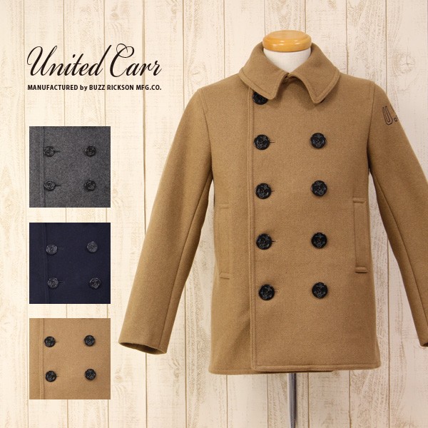 United Carr ユナイテッドカー by BUZZ RICKSON'S U.S.N. WOOL MELTON 