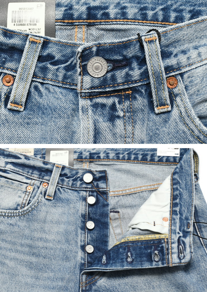 LEVI'S リーバイス 501 ORIGINAL 赤耳セルビッジデニム ボタンフライ
