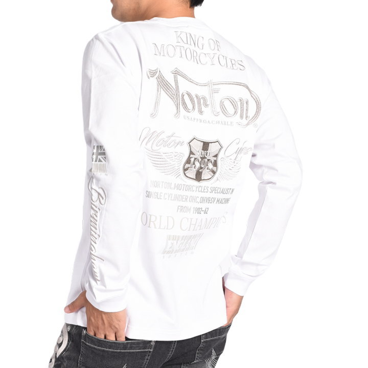 ノートン（NORTON） 【2025秋冬新作】ノートン ロンT ドッグNortonロゴ