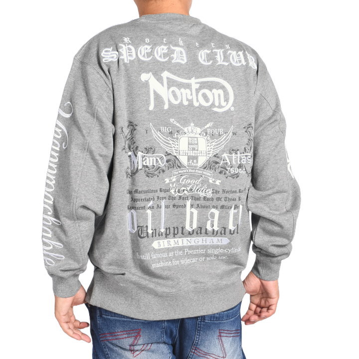 ノートン（NORTON） トレーナー MAXシリーズ BIG4 ドッグNortonロゴ