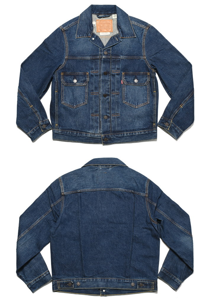 LEVI'S 2nd トラッカージャケット デニムジャケット セルビッチ Gジャ Levis PReMIUM LEVI'S リーバイス Gジャン TYPE II トラッカー