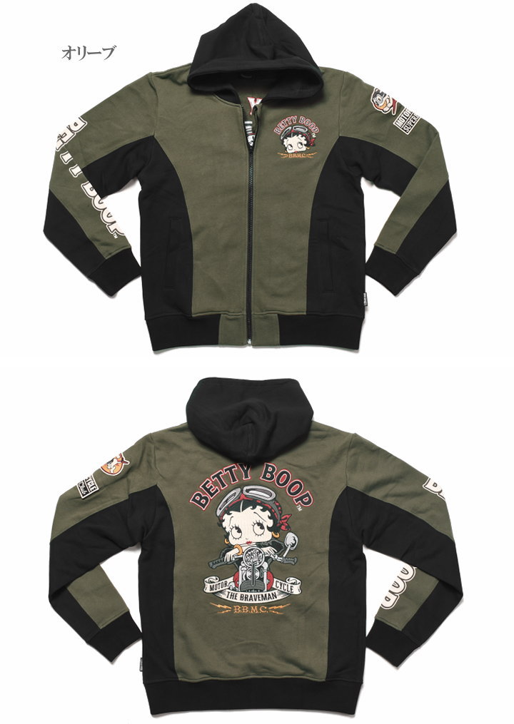BETTY BOOP（ベティ ブープ） ブレイブマン × コラボ バイカーベティー
