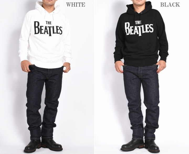未使用品　タグ付き　The Beatles　ザビートルズ　ロゴ　ジップパーカー THE BEATLES ザ ビートルズ ロゴ ジップ パーカー