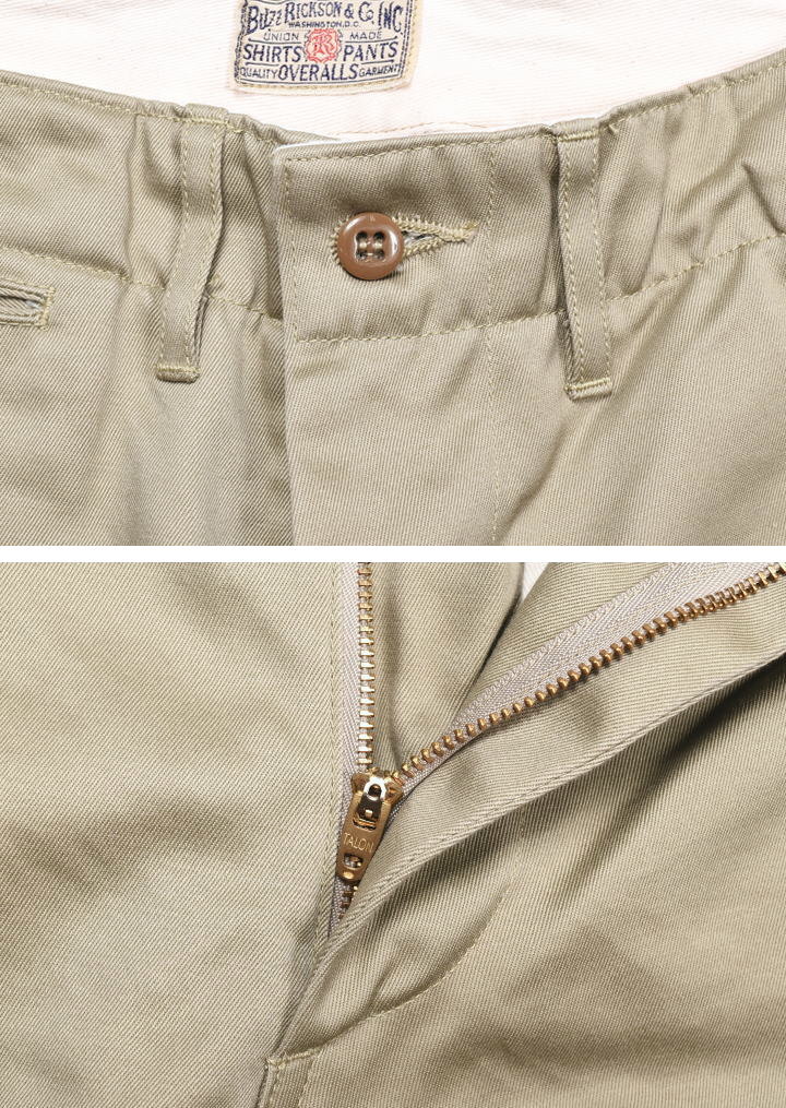 BUZZ RICKSON'S 【一部再入荷】バズリクソンズ チノパン ORIGINAL SPEC