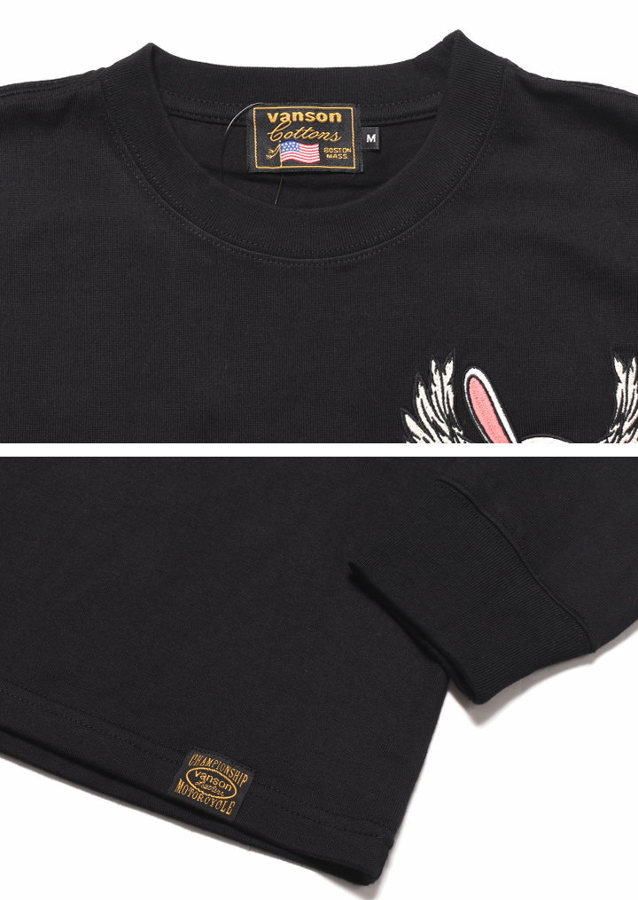 VANSON（バンソン） × クローズ ワースト コラボ ロンT T.F.O.A 武装