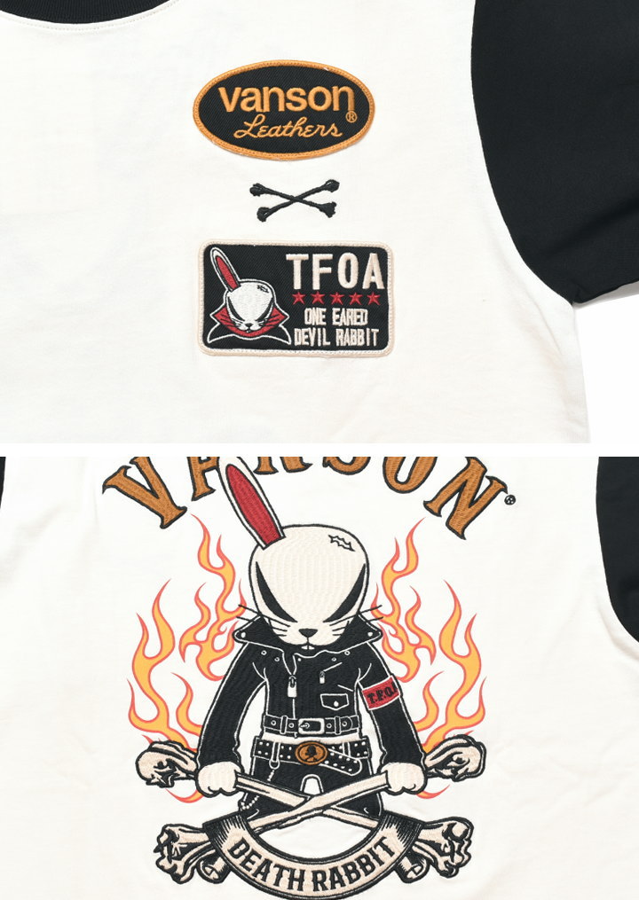 VANSON（バンソン） × クローズ ワースト コラボ T.F.O.A 武装戦線