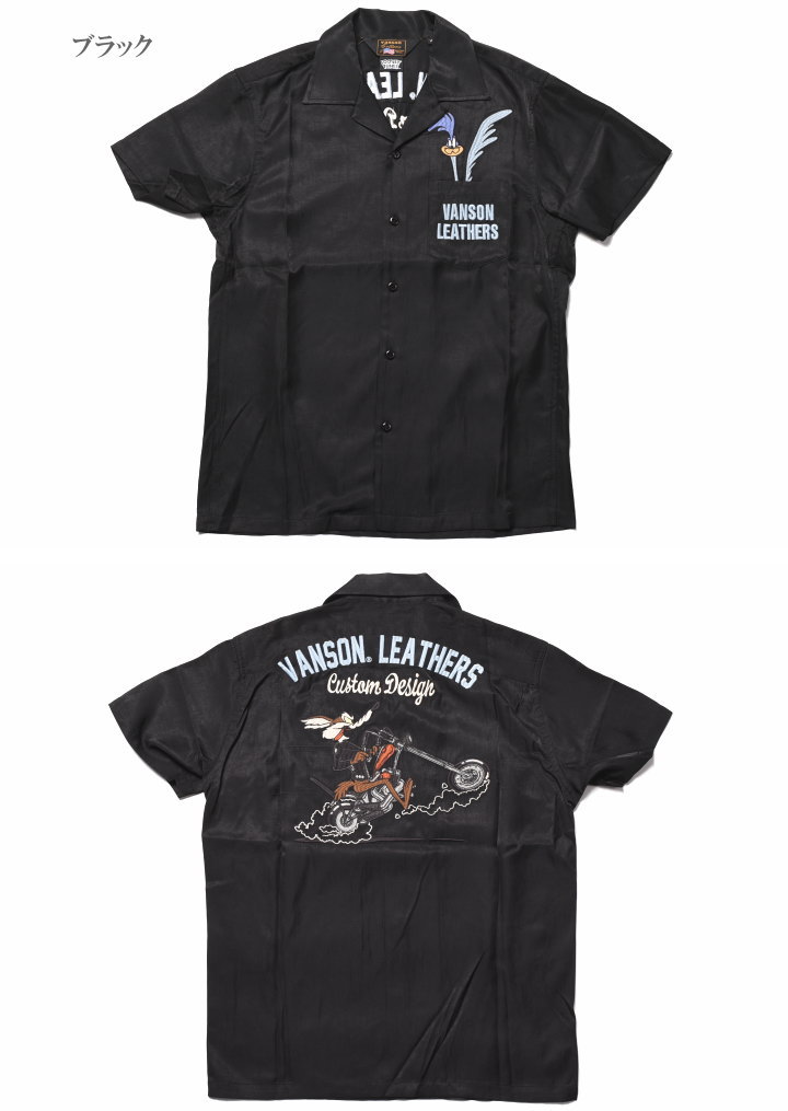 VANSON バンソン × ルーニーテューンズ コラボ 半袖シャツ