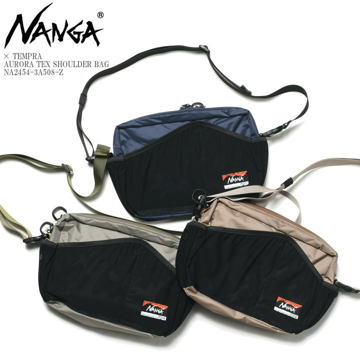NANGA（ナンガ） × TEMPRA テンプラ コラボ AURORA TEX SHOULDER BAG