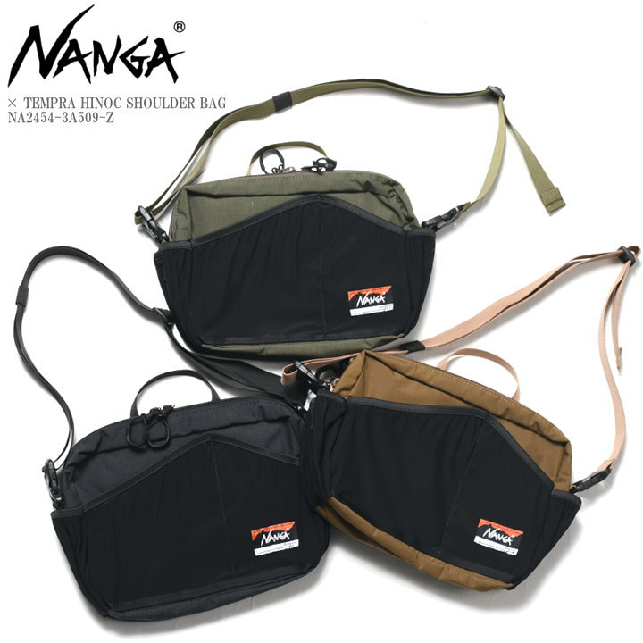 NANGA（ナンガ） × TEMPRA テンプラ コラボ HINOC SHOULDER BAG