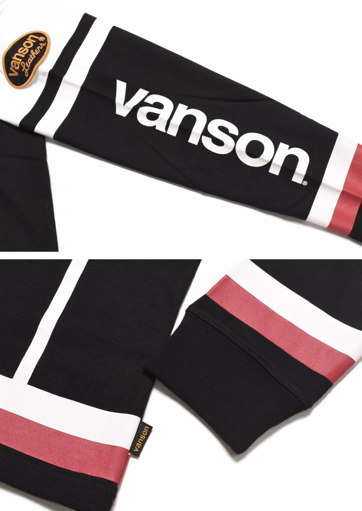 VANSON（バンソン） 【セール】バンソン ロンT ウィング レーシング