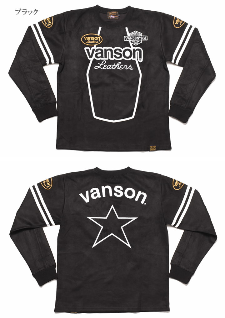 VANSON バンソン ワンスター ハーフジップ スウェット シャツ VANSON バンソン ワンスター ハーフジップ スウェット シャツ