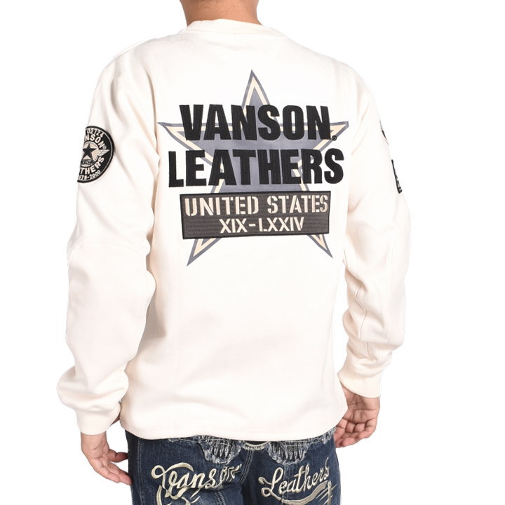 VANSON（バンソン） 【2025秋冬新作】バンソン ロンT ワンスター