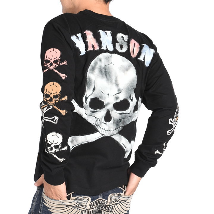 VANSON（バンソン） 【2025秋冬新作】バンソン VANSONロンT プレミアム